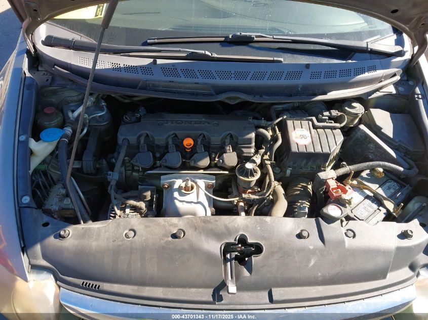 2008 Honda Civic Lx VIN: 1HGFA16538L021338 Lot: 43701343