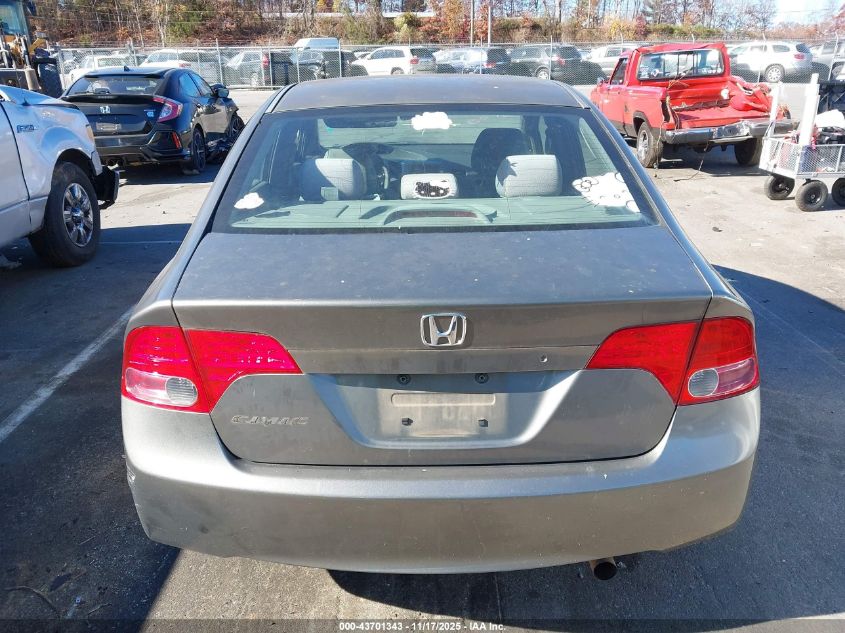 2008 Honda Civic Lx VIN: 1HGFA16538L021338 Lot: 43701343