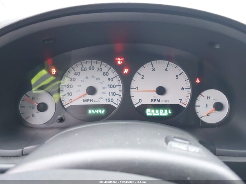 2005 Dodge Grand Caravan Sxt VIN: 2D4GP44LX5R534192 Lot: 43701360