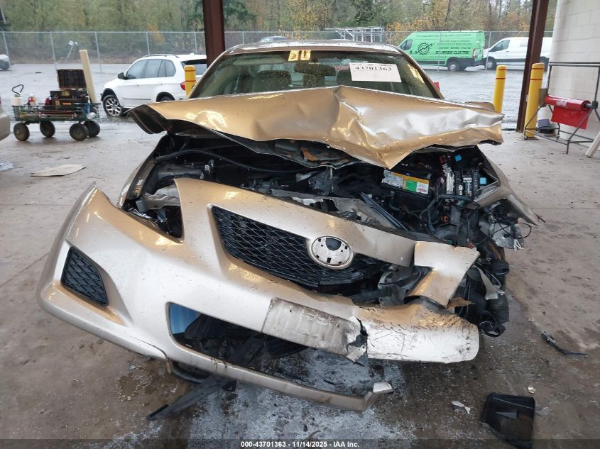 2009 Toyota Corolla Le VIN: 1NXBU40E89Z116659 Lot: 43701363