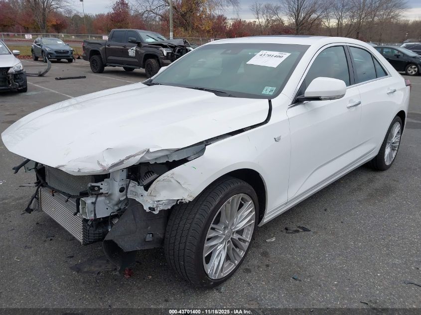 2023 Cadillac Ct4 Premium Luxury VIN: 1G6DF5RKXP0110875 Lot: 43701400