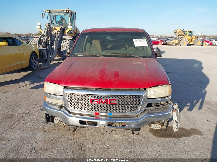 2003 GMC Sierra 1500 Sle VIN: 2GTEC19V131159555 Lot: 43701436