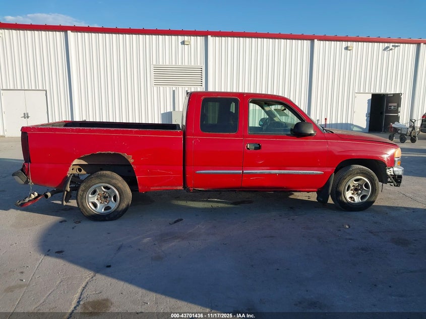 2003 GMC Sierra 1500 Sle VIN: 2GTEC19V131159555 Lot: 43701436