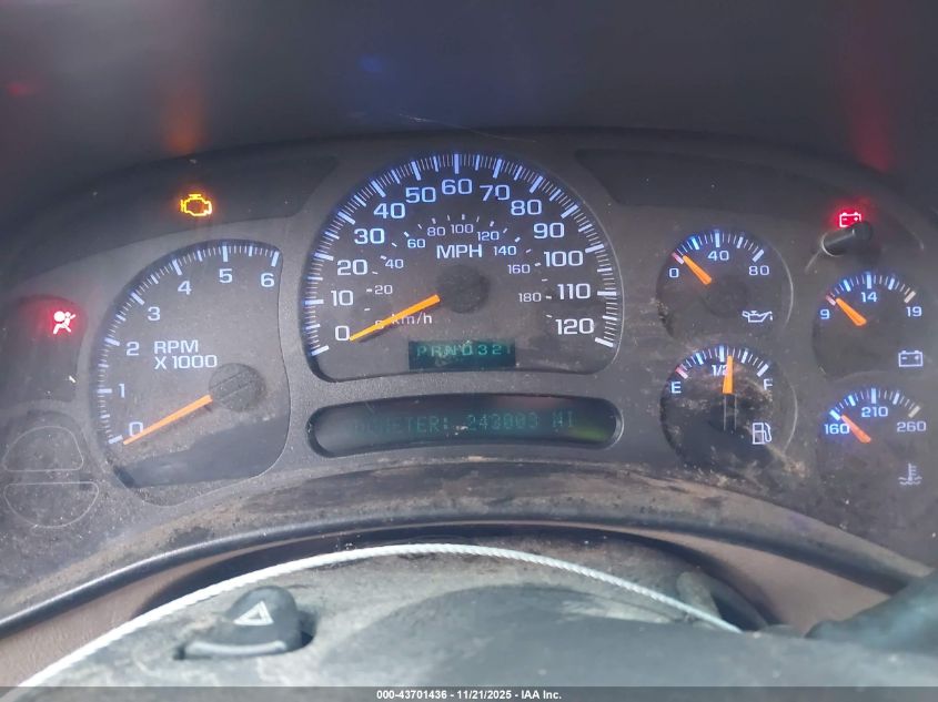 2003 GMC Sierra 1500 Sle VIN: 2GTEC19V131159555 Lot: 43701436