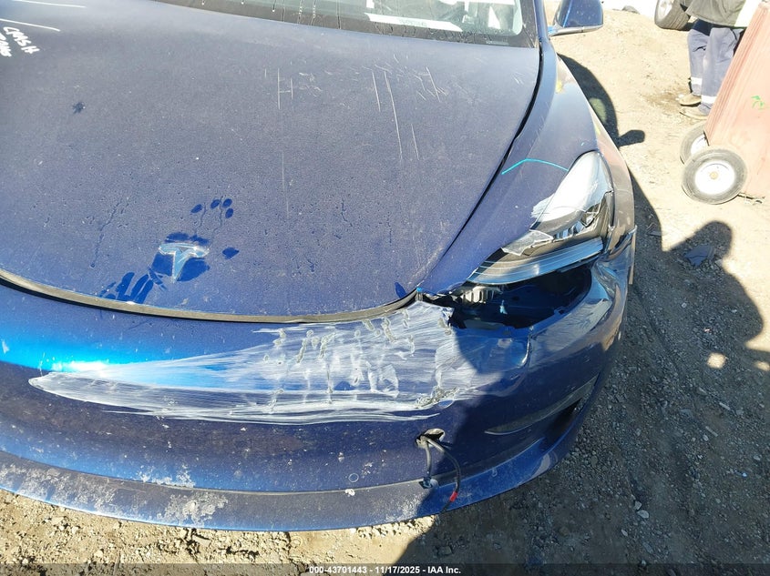 2020 Tesla Model 3 Long Range VIN: 5YJ3E1EB2LF547050 Lot: 43701443