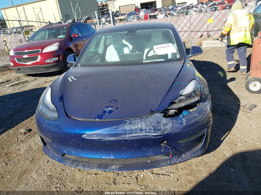 2020 Tesla Model 3 Long Range VIN: 5YJ3E1EB2LF547050 Lot: 43701443