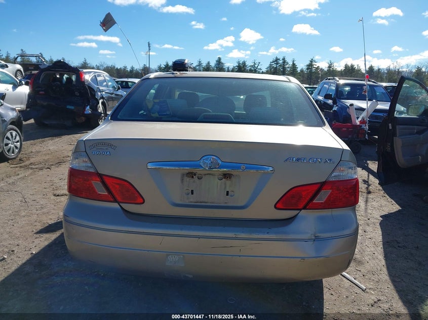 2003 Toyota Avalon Xl VIN: 4T1BF28B73U278654 Lot: 43701447