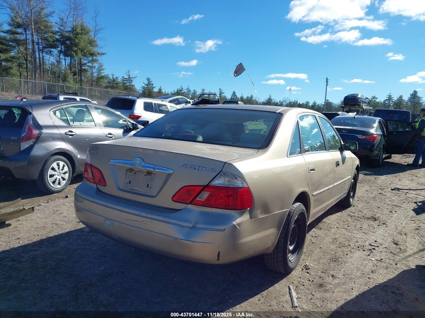 4T1BF28B73U278654 2003 TOYOTA AVALON photo no. 4