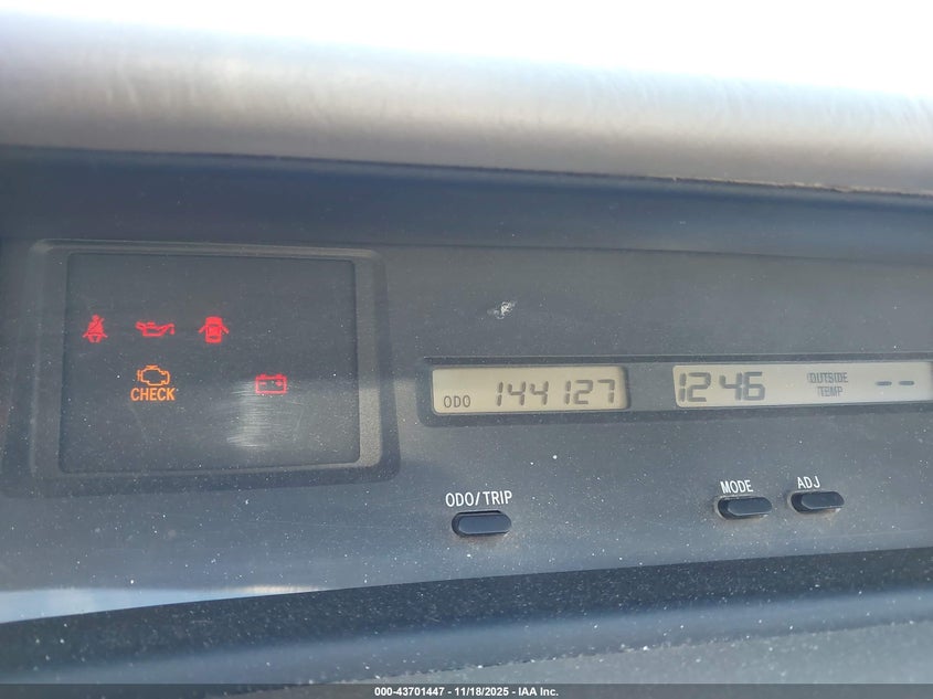 2003 Toyota Avalon Xl VIN: 4T1BF28B73U278654 Lot: 43701447