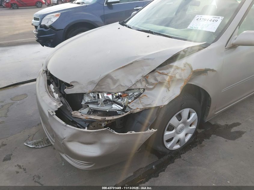 2002 Toyota Camry Le V6 VIN: 4T1BF30K42U016106 Lot: 43701449