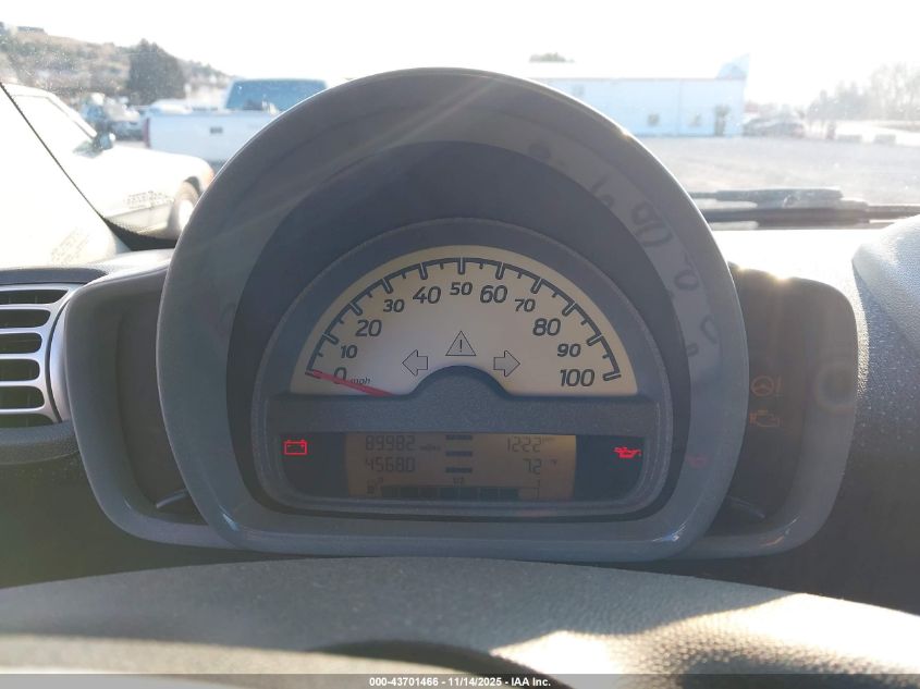 2008 Smart Fortwo Passion/Pure VIN: WMEEJ31XX8K168861 Lot: 43701466