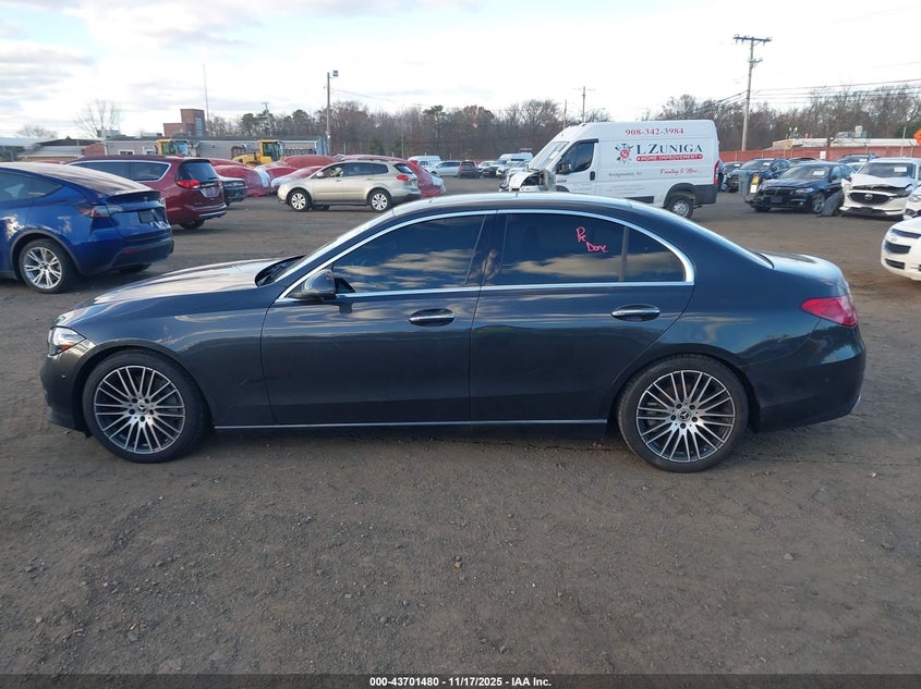 2022 Mercedes-Benz C 300 4Matic VIN: W1KAF4HB7NR049706 Lot: 43701480