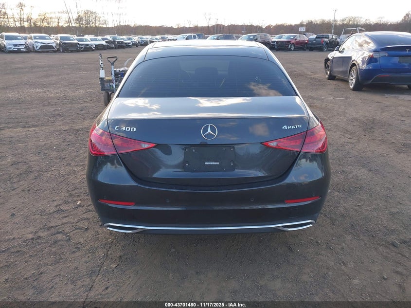 2022 Mercedes-Benz C 300 4Matic VIN: W1KAF4HB7NR049706 Lot: 43701480