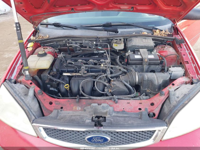 2007 Ford Focus S/Se/Ses VIN: 1FAHP34NX7W261056 Lot: 43701507