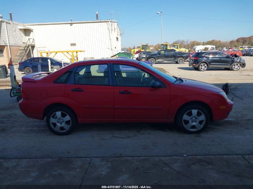 2007 Ford Focus S/Se/Ses VIN: 1FAHP34NX7W261056 Lot: 43701507