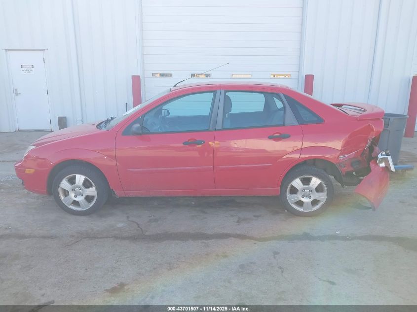 2007 Ford Focus S/Se/Ses VIN: 1FAHP34NX7W261056 Lot: 43701507