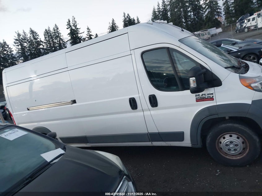 2017 Ram Promaster 2500 High Roof 159 Wb VIN: 3C6TRVDGXHE544121 Lot: 43701522