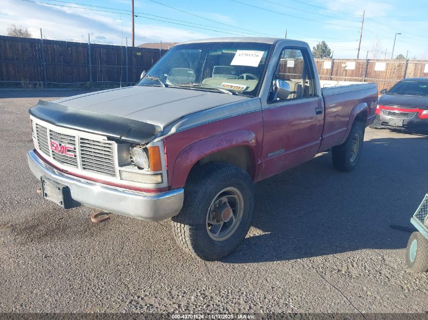 1GTGK24N2ME511003 1991 GMC SIERRA photo no. 2