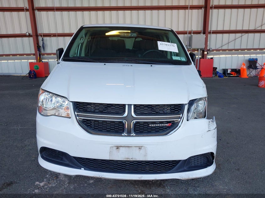 2018 Dodge Grand Caravan Se VIN: 2C4RDGBG7JR166344 Lot: 43701536