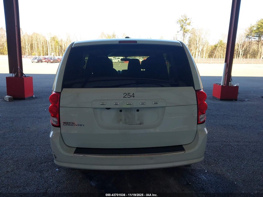 2018 Dodge Grand Caravan Se VIN: 2C4RDGBG7JR166344 Lot: 43701536