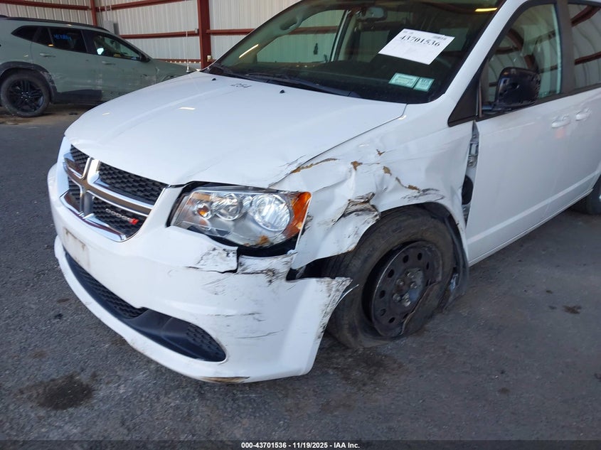 2018 Dodge Grand Caravan Se VIN: 2C4RDGBG7JR166344 Lot: 43701536