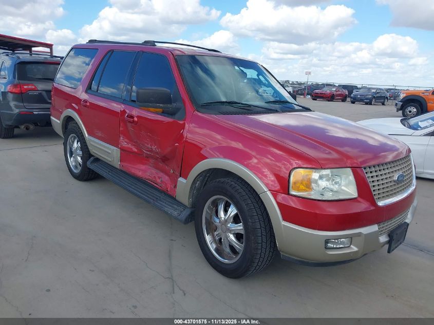 2003 Ford Expedition Eddie Bauer VIN: 1FMRU17WX3LA09315 Lot: 43701575
