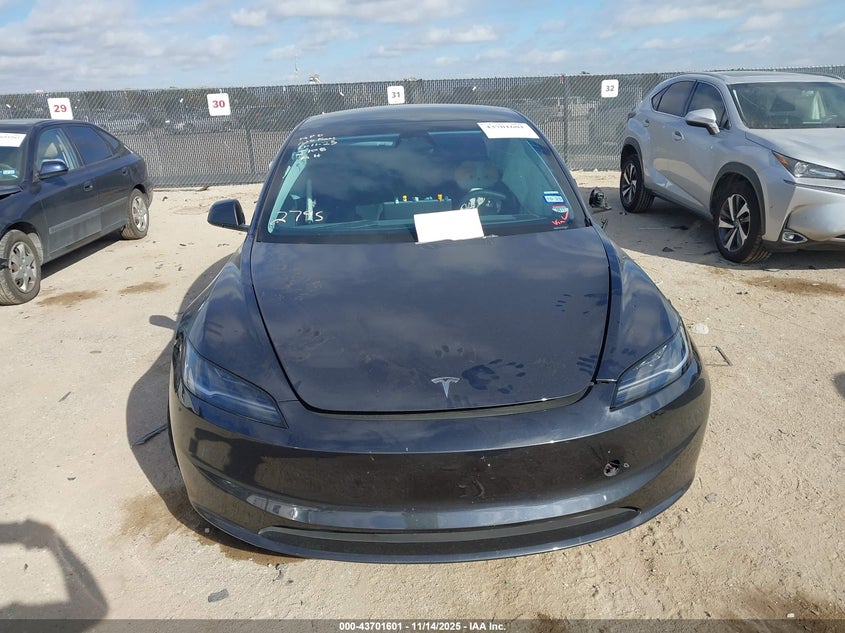 2024 Tesla Model 3 Long Range Dual Motor All-Wheel Drive/Rear-Wheel Drive VIN: 5YJ3E1EA0RF872795 Lot: 43701601