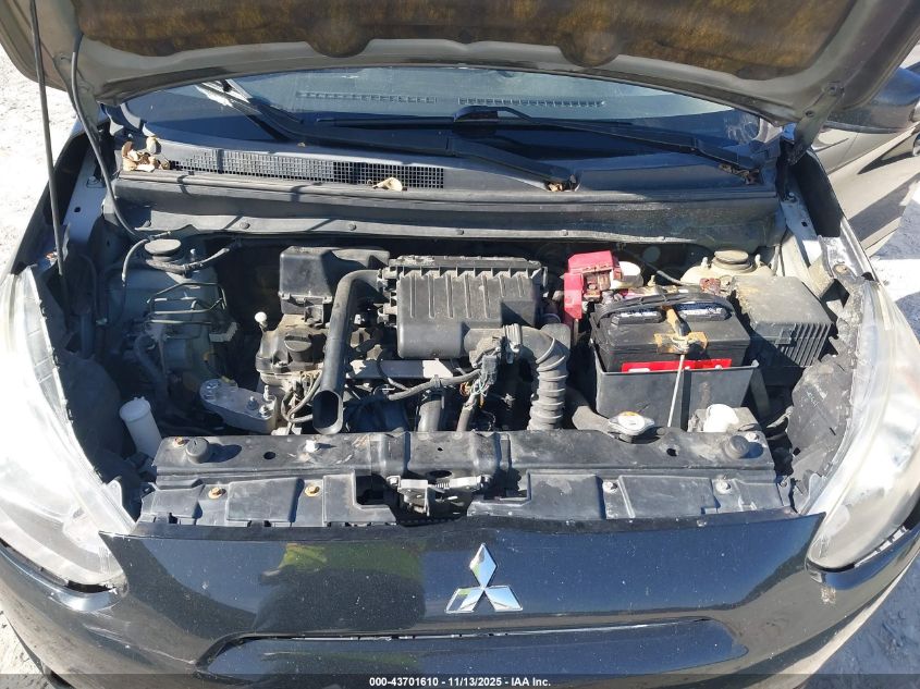 2015 Mitsubishi Mirage De/Rf VIN: ML32A3HJ1FH011588 Lot: 43701610