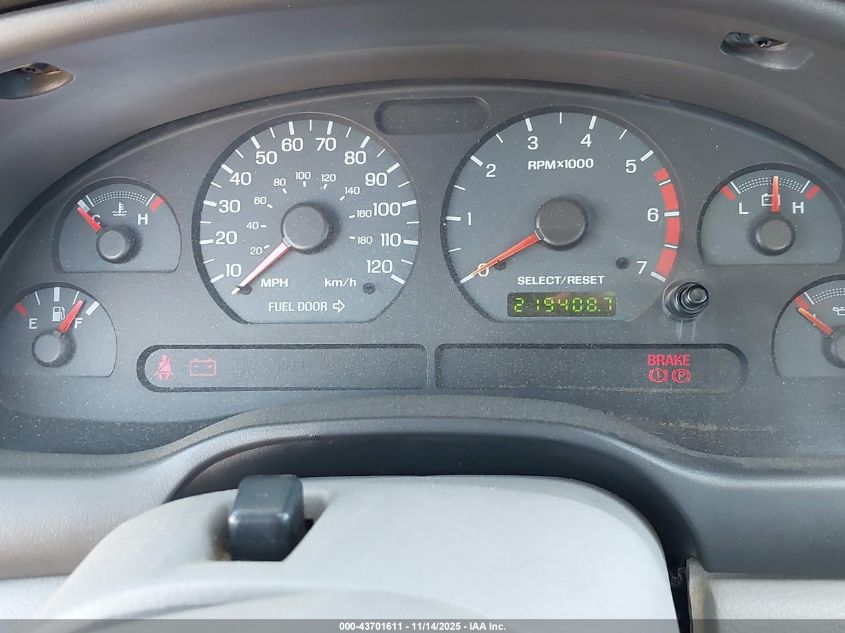 2003 Ford Mustang VIN: 1FAFP40473F448341 Lot: 43701611