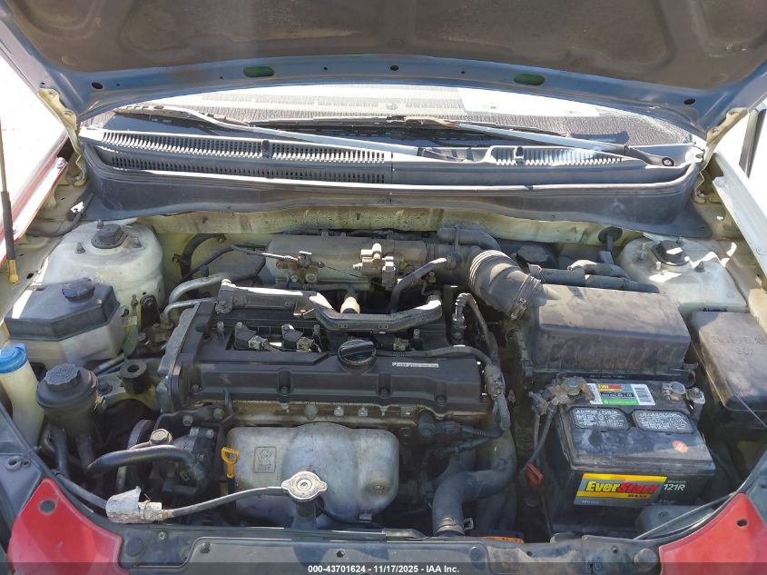 2008 Kia Rio Lx VIN: KNADE123486331881 Lot: 43701624