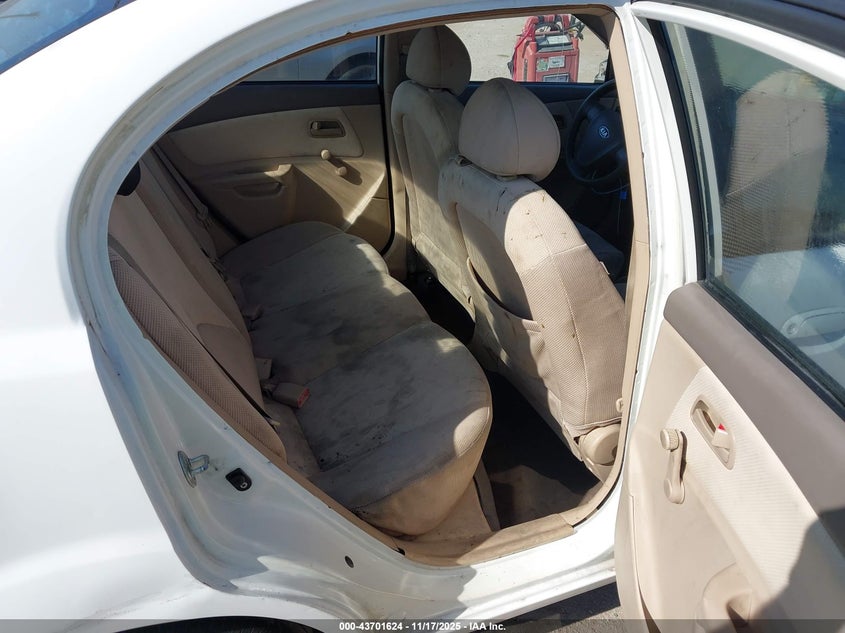 2008 Kia Rio Lx VIN: KNADE123486331881 Lot: 43701624