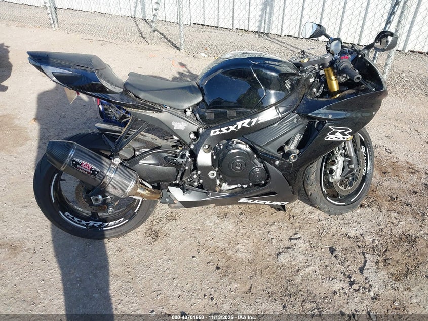 2020 Suzuki Gsx-R750 VIN: JS1GR7MA2L7100624 Lot: 43701650