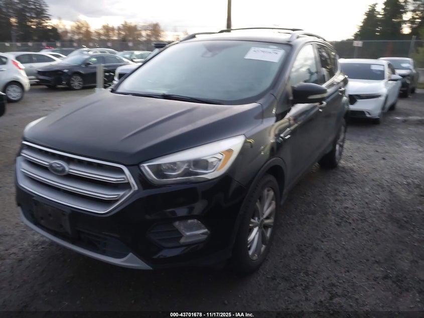 2017 Ford Escape Titanium VIN: 1FMCU9J93HUC63747 Lot: 43701678