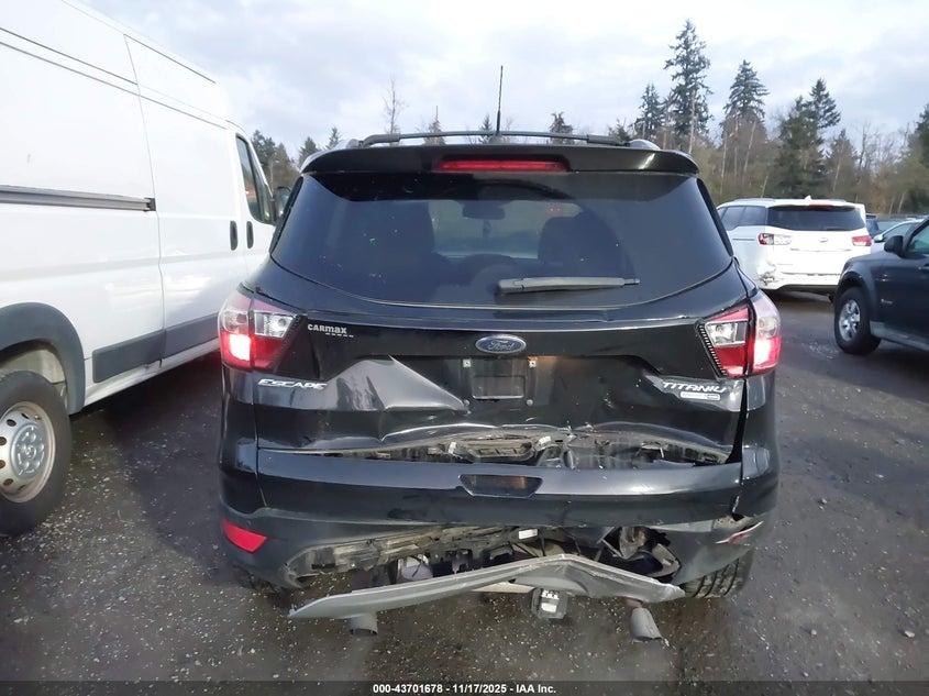 2017 Ford Escape Titanium VIN: 1FMCU9J93HUC63747 Lot: 43701678