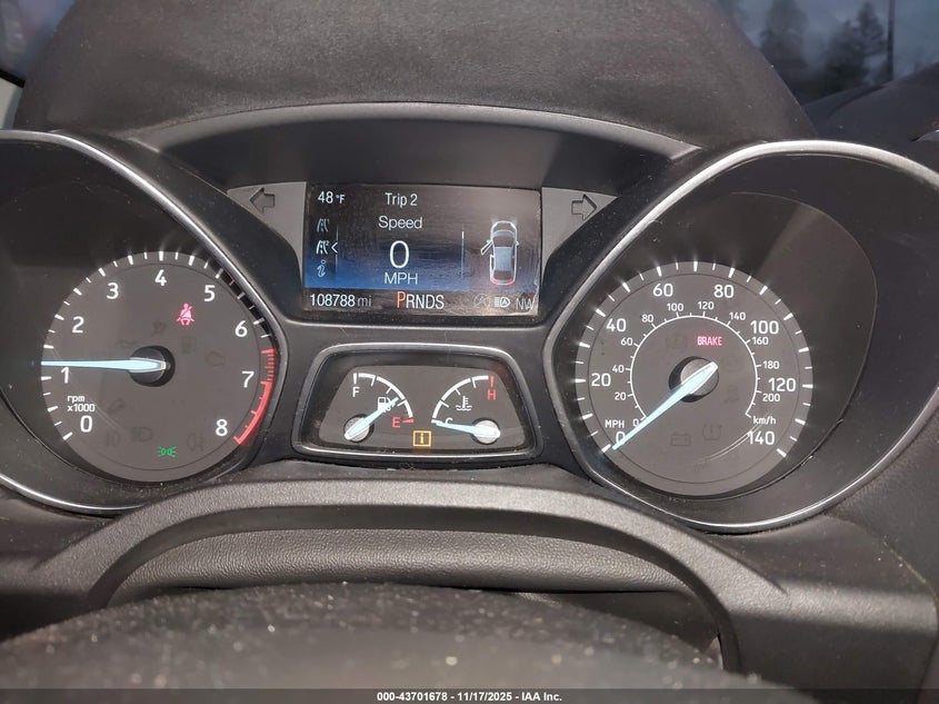 2017 Ford Escape Titanium VIN: 1FMCU9J93HUC63747 Lot: 43701678