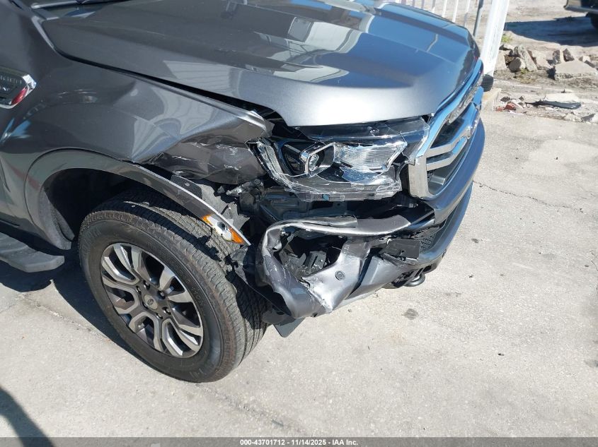 2021 Ford Ranger Lariat VIN: 1FTER4EH9MLD90957 Lot: 43701712