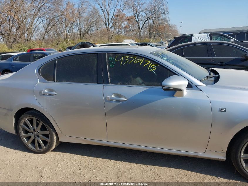 2013 Lexus Gs 350 VIN: JTHCE1BL5D5003883 Lot: 43701715