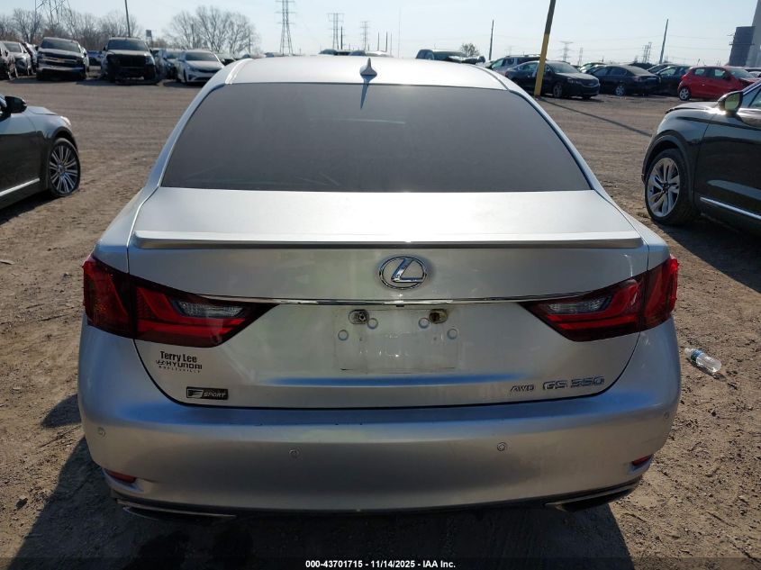 2013 Lexus Gs 350 VIN: JTHCE1BL5D5003883 Lot: 43701715