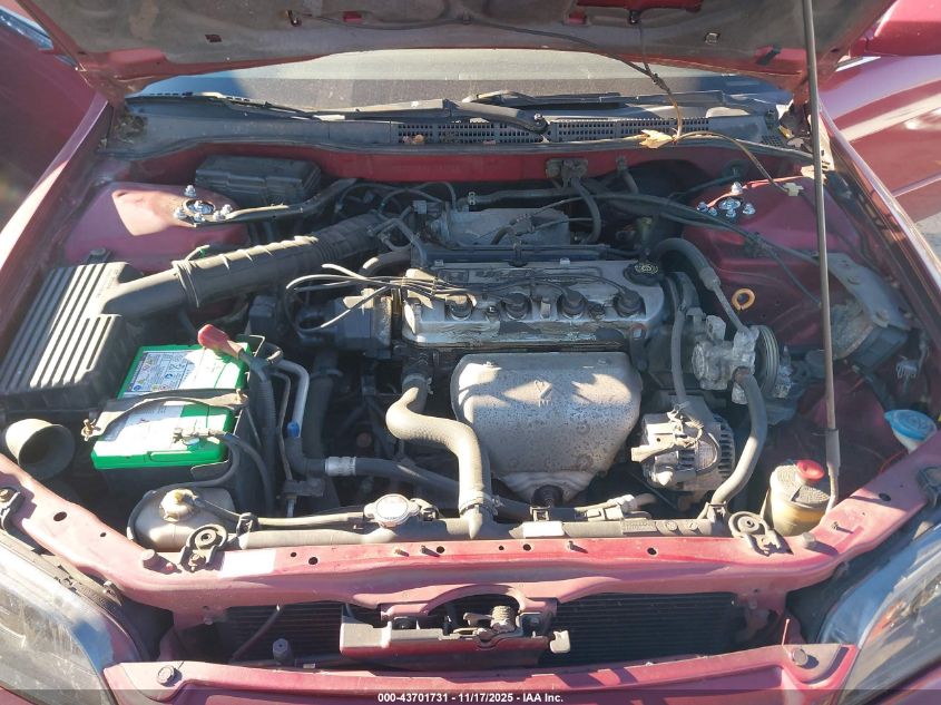 2002 Honda Accord 2.3 Ex/2.3 Se VIN: 1HGCG66832A086928 Lot: 43701731