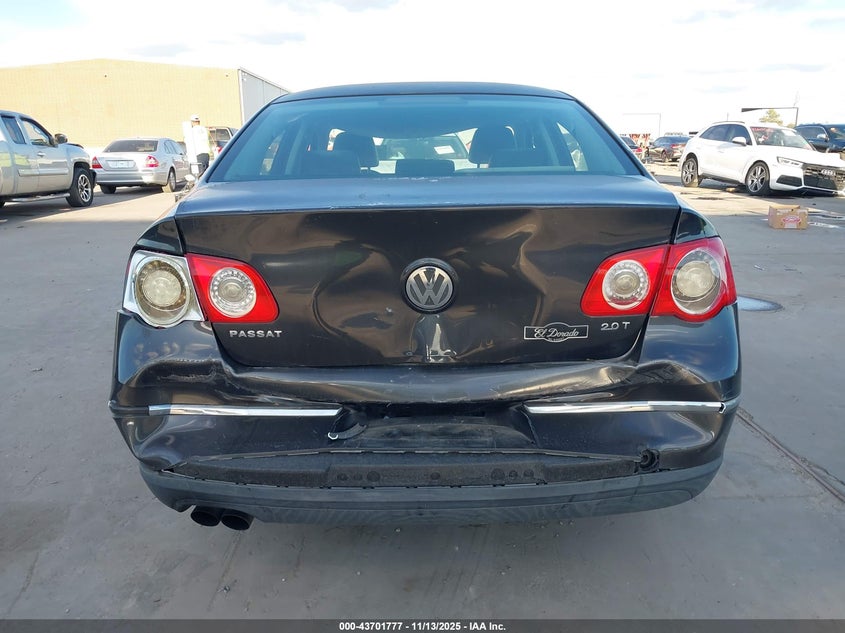 2008 Volkswagen Passat Turbo VIN: WVWJK73C48P054806 Lot: 43701777