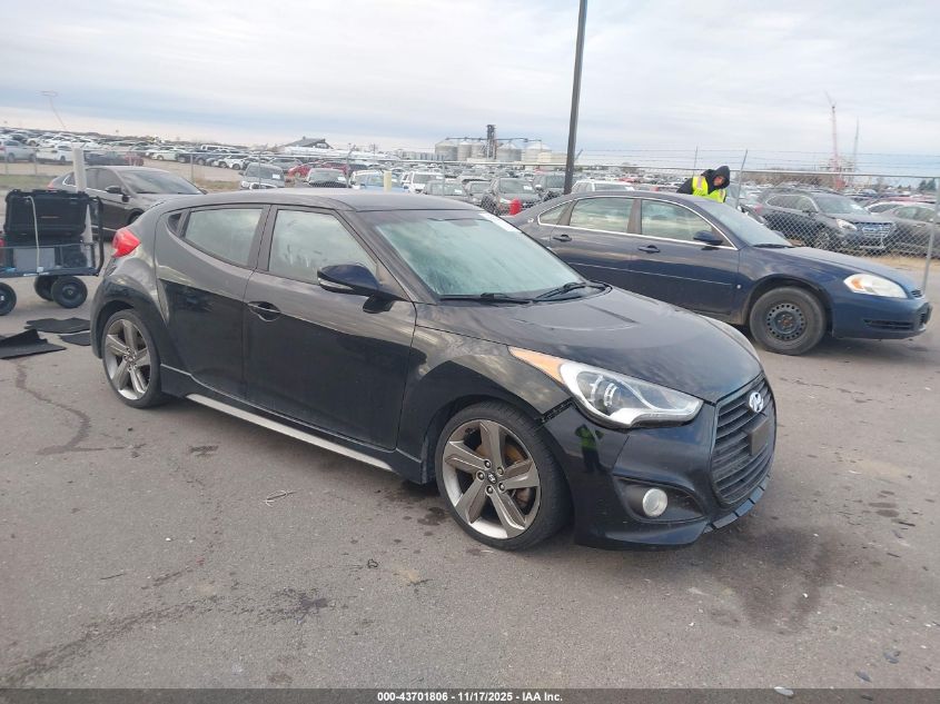 HYUNDAI VELOSTER TURBO W/BLACK
