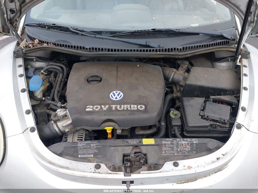 2002 Volkswagen New Beetle Sport VIN: 3VWED21C82M448160 Lot: 43701817