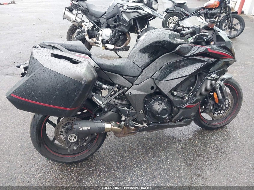 2022 Kawasaki Zx1002 K VIN: JKBZXVK18NA021580 Lot: 43701822