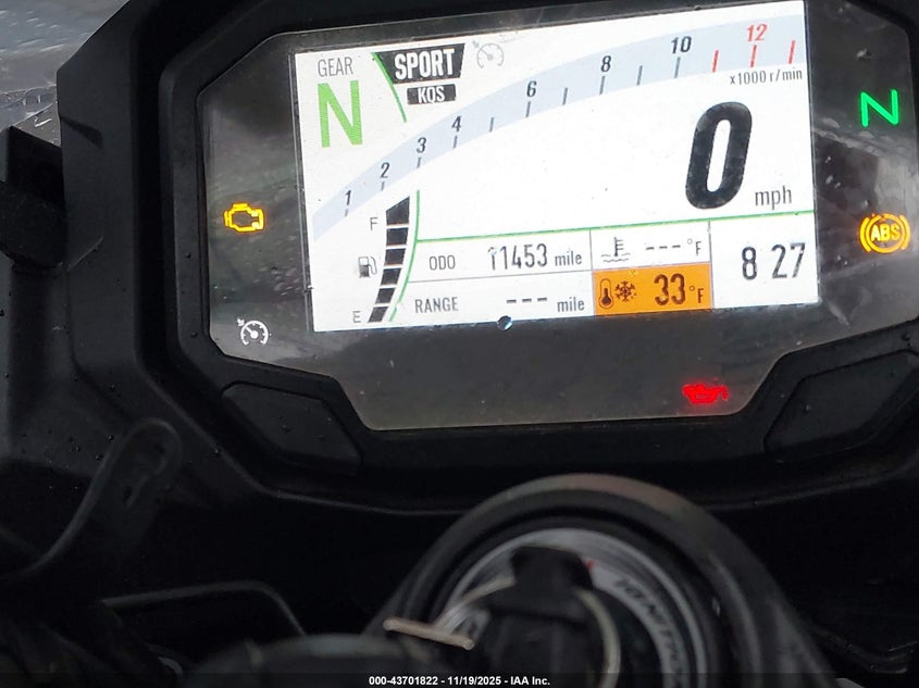 2022 Kawasaki Zx1002 K VIN: JKBZXVK18NA021580 Lot: 43701822