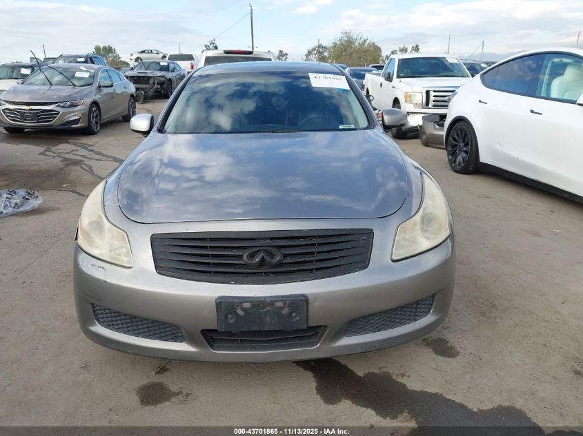 2007 Infiniti G35X VIN: JNKBV61F87M813796 Lot: 43701865