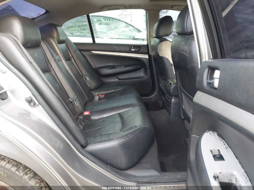 2007 Infiniti G35X VIN: JNKBV61F87M813796 Lot: 43701865