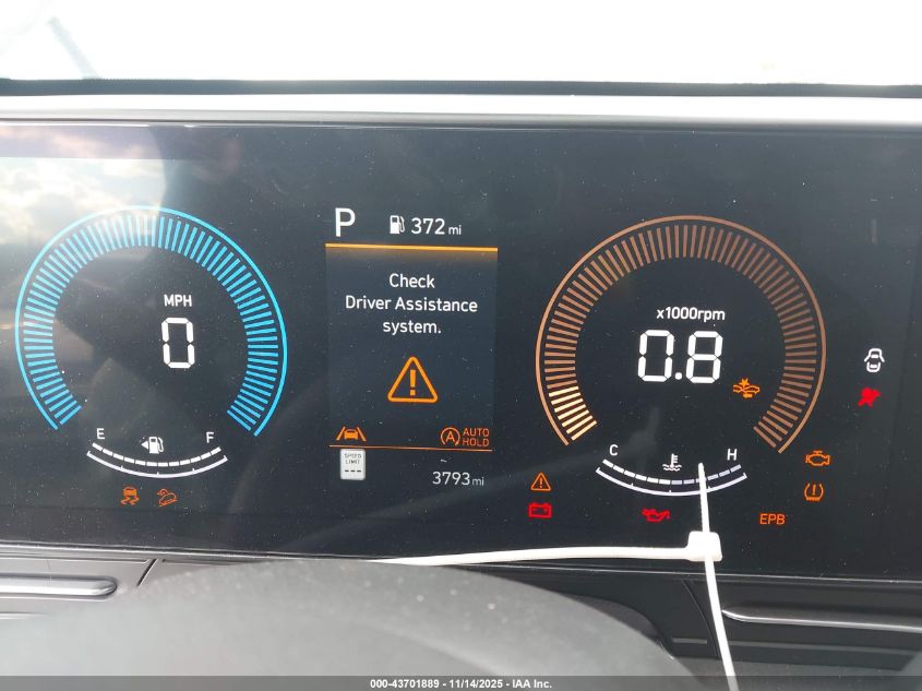 2025 Hyundai Kona Se VIN: KM8HACAB9SU215174 Lot: 43701889