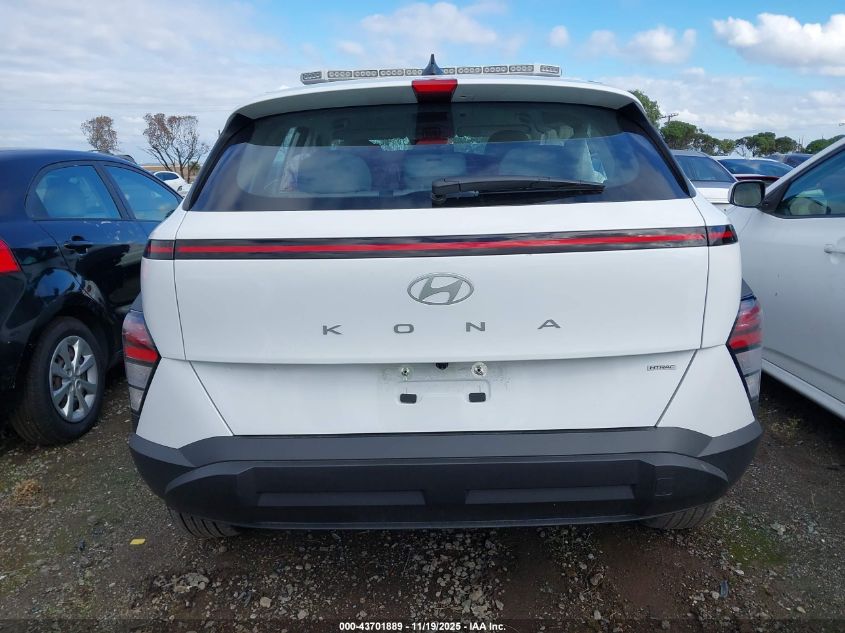 2025 Hyundai Kona Se VIN: KM8HACAB9SU215174 Lot: 43701889
