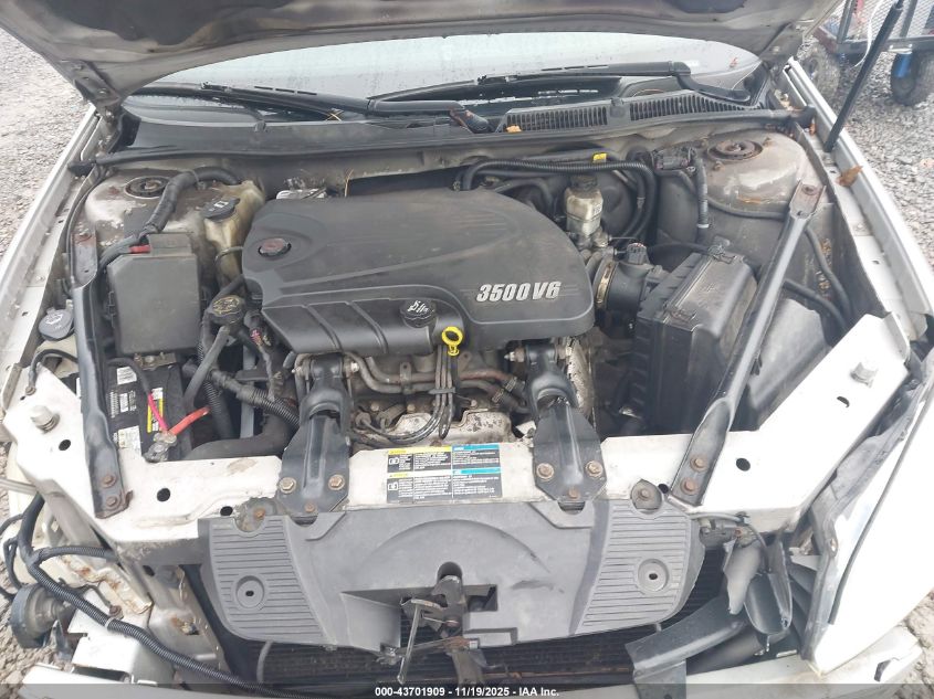 2006 Chevrolet Impala Lt VIN: 2G1WT58K069129660 Lot: 43701909