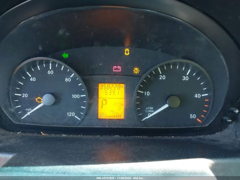 2015 Mercedes-Benz Sprinter 2500 High Roof VIN: WD3PE8DB4FP136118 Lot: 43701920